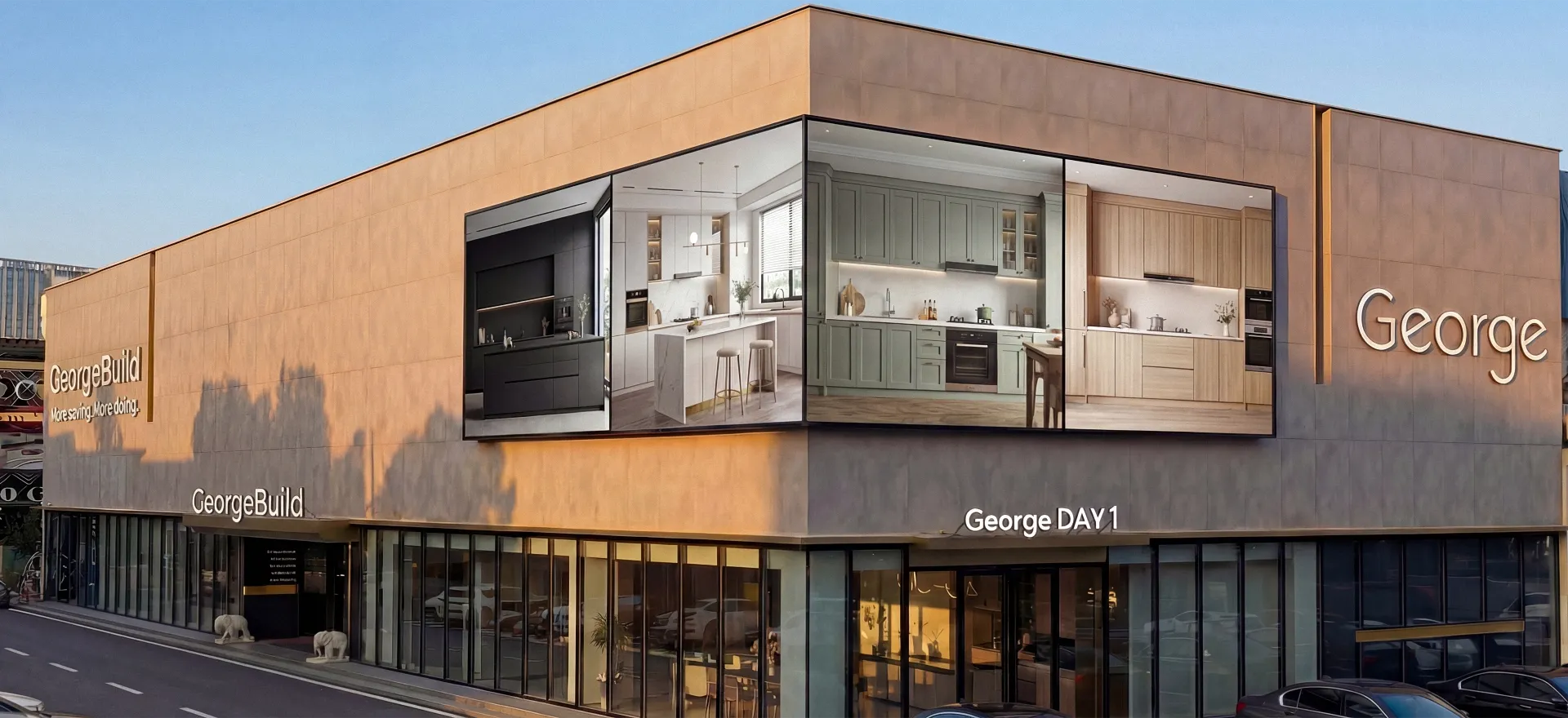 George one stop building material solution showroom