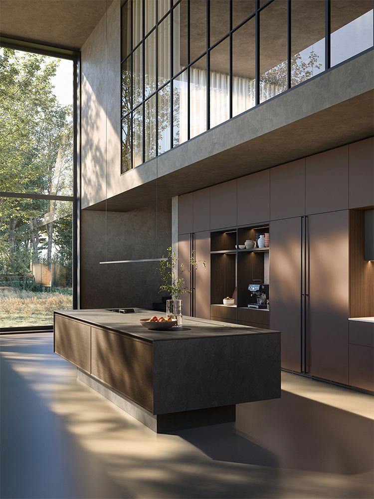 Mass production of kitchen and wardrobe cabinets for multi-unit apartment projects.