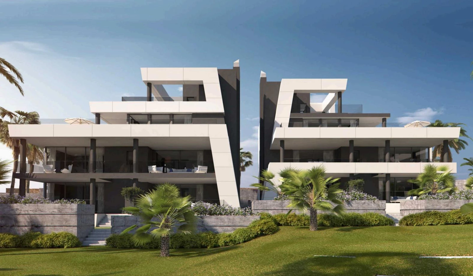 Premium 3D interior design rendering for a luxury villa project by George Group.