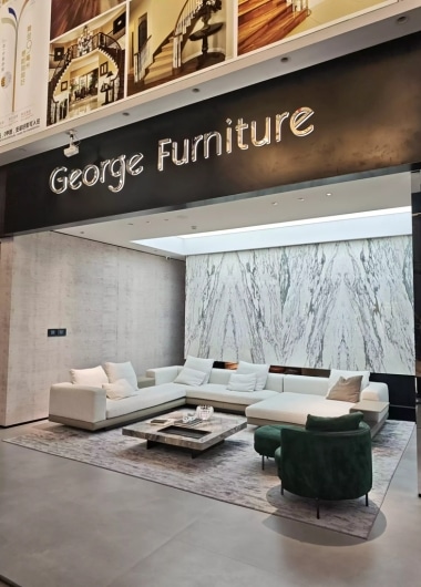 Modern living room sofa sets for luxury residential and hotel apartments.